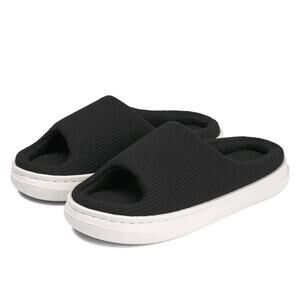 SOULROSE Summer House Memory Foam Slippers Comfy Spa Bedroom Slides Women Sz 41